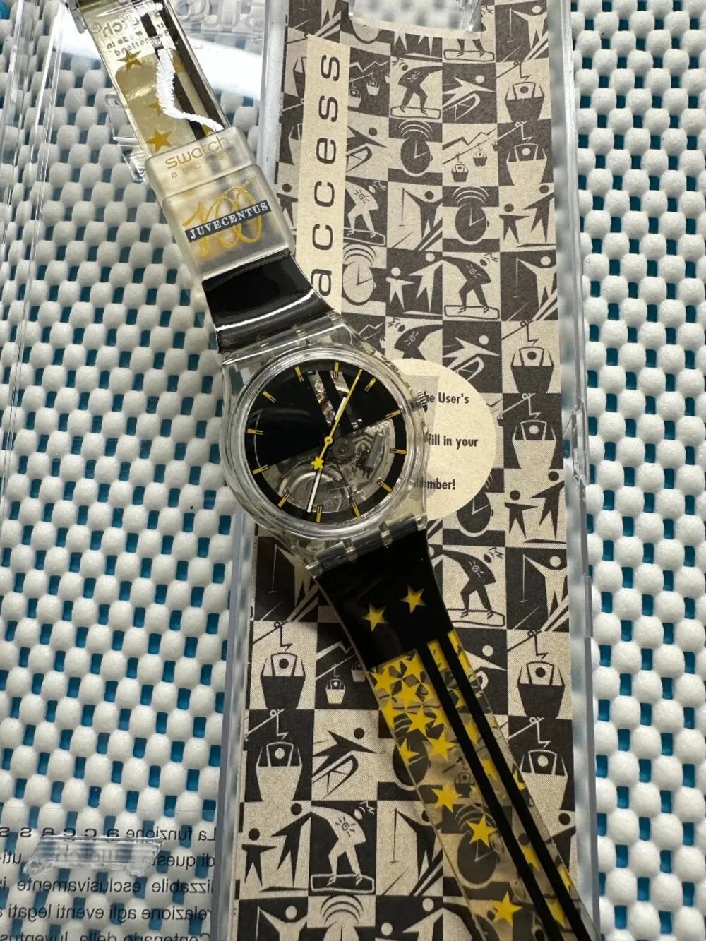 Swatch Watch Juvecentus SKZ106 Vintage 1997